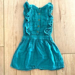 L’bKIDS by L’ovedbaby 100% Organic Cotton Open Back Romper